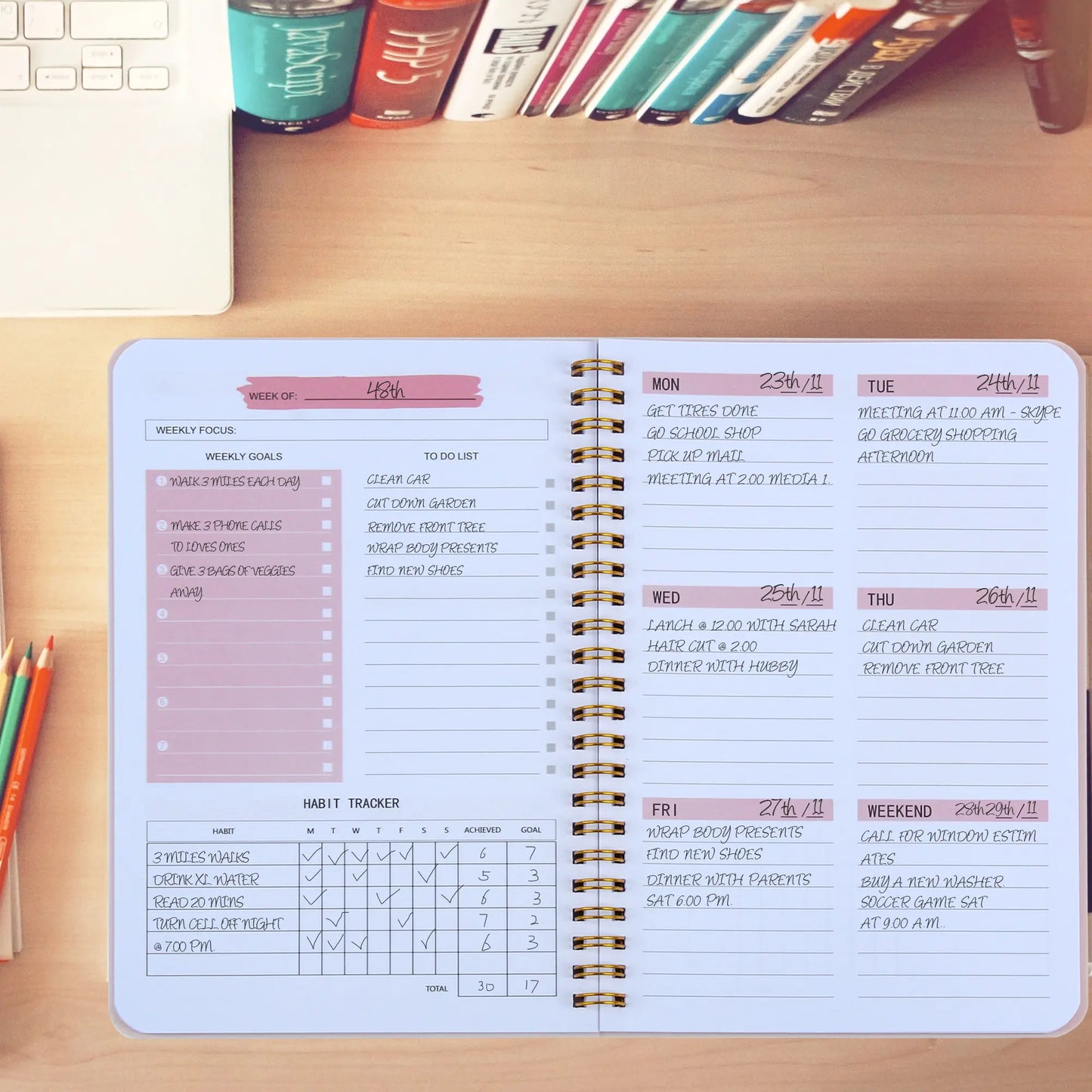 Notebook To Plan Your Week Like a STOIC